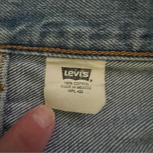 Vintage 2005 Levi’s 501 XX Shrink to Fit Straight Leg Jeans Mexico Tag 36 X 34 - Picture 6 of 11